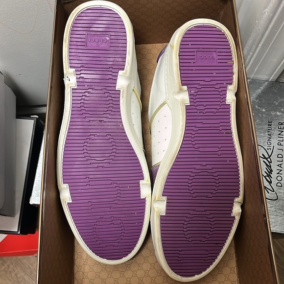 Gucci men sneaker 9 Gucci is 10 or 10.5 us - Picture 5 of 6